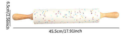 Rolling Pin Para Hornear Rodillo Multifunción Utensilios De