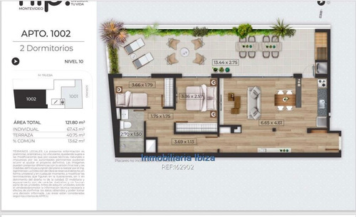 Imagen 14 de 15 de Cordón Sur Proyecto 1 Dormitorio Desde U$d 124.500