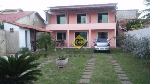 Imagem 2 de 16 de Linda Casa Com 4 Dormitórios À Venda, 200 M² Por R$ 750.000 - Recreio - Rio Das Ostras/rj - Ca0913