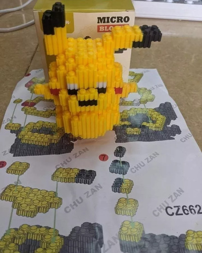 Mini Bloques Armable Figura 3d Micro Blocks Piezas De Encaje