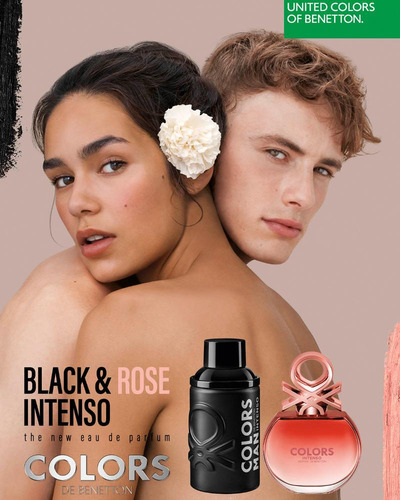 Perfume Benetton Colors Woman Rose Intenso Edp 50ml Original