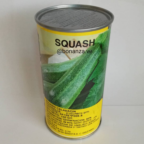 Semillas De Calabacin Cocozelle X 100 Gr Bonanza