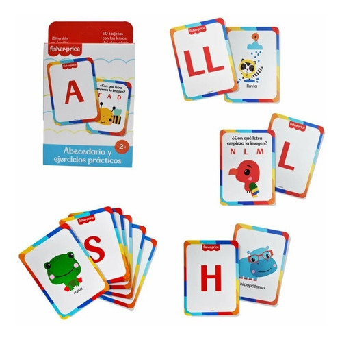 Juego Cartas De Aprendizaje Fisher Price