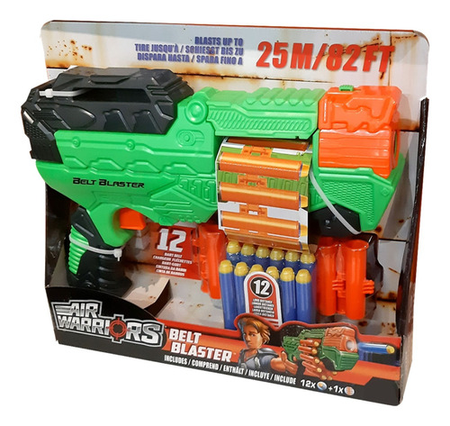 X-target Belt Blaster 12 Dardos Com Cinturão De Dardos