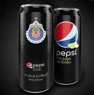 Lata De La Cábala Chivas Pepsi