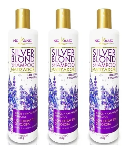 comprar Silver Blond Shampoo Matizador Libre De Sal Y Parabenos