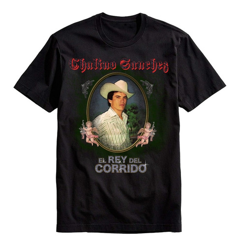 Playera Chalino Sanchez El Rey Del Corrido