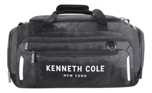Petaca Reaction Kenneth Cole Viaje Maleta Gym (kns071) Negro Lisa