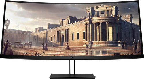 Monitor Retroiluminado Led Curvo 37.5 Hp Z38c Negro 4k Uhd Negro (Usado)