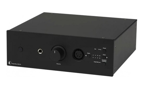 Pro-ject Head Box Ds2 B Black Balanced Headphone Amplifier