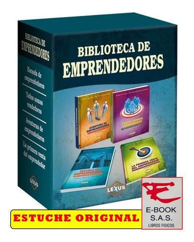 Biblioteca De Emprendedores 4 Tomos 