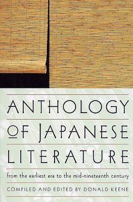 Libro Anthology Of Japanese Literature, From The Earliest...