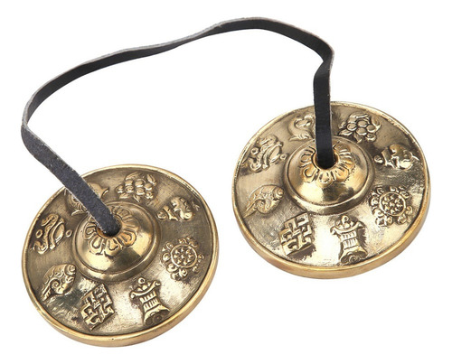 A Campana Budista Artesanal Meditación Tibetana Percusió
