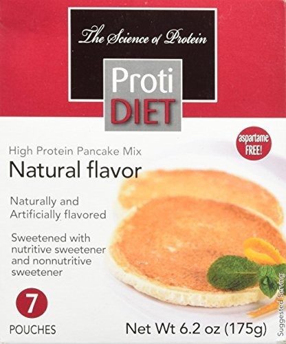 Protidiet Pancake Mix 6,2 Oz 7 Bolsas (natural).