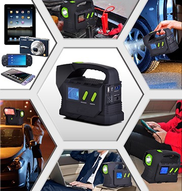 Imagen 6 de 7 de Arrancador Portatil Bateria 24v Camion Tractor 23100 Mah