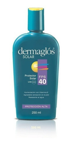 Protector Solar Dermaglós Con Fps 40 X 250ml