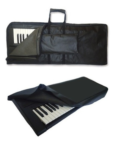 Capa + Bag Teclado Musical 5/8 Corino - Yamaha, Korg, Roland