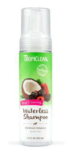 Tropiclean Waterlees Shampoo En Seco Para Perros Berries 220