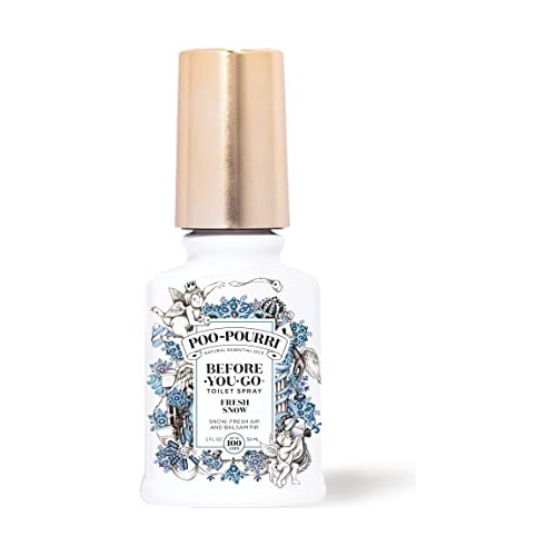 Poo Pourri Toilet Spray, Snow + Air + Balsam Fir, 2 Fl ...