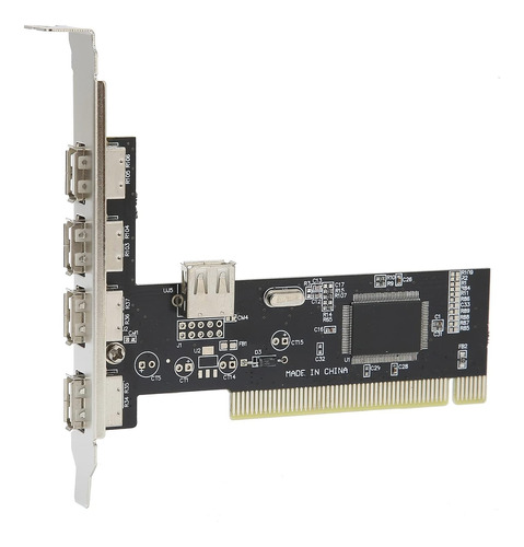 Tarjeta Expansión Pci 4 Puertos Usb 2.0 Chip Via Vt6212l