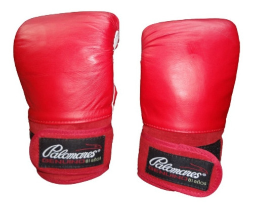 Par Guanteletas Box En Piel #25 Palomares Genuino Envio Grat