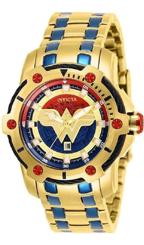 Reloj Invicta Dc Comics Wonder Woman,  Mujer Maravilla 