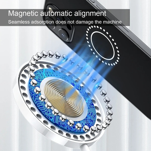 Cargador Inalámbrico iPhone 15w Magnético Ultrafino Itech*