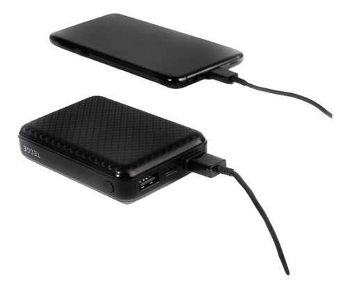 Imagen 4 de 10 de Cargador Batería Portátil Powerbank 2 Usb 10000 Mah Tedge