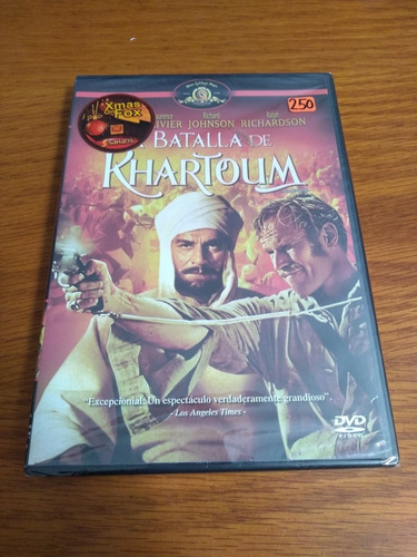 La Batalla De Khartoum Película Dvd