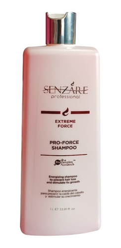 Senzare Shampoo Pro - Force Anticaída Y Crecimiento 1lt 