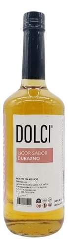 Licor De Durazno Dolci 1000 Ml
