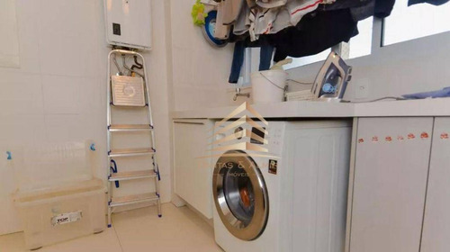 Imagem 12 de 14 de Apartamento No Condomínio Helbor Classic, 168m², 3 Suítes, 3 Vagas, Avalia Permuta. - Ap1815