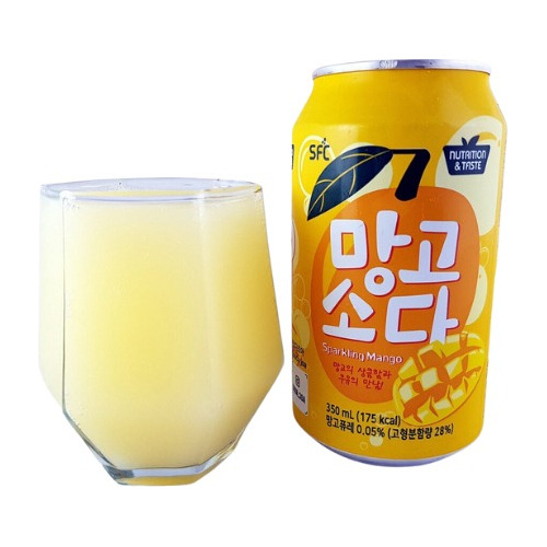 Refrigerante Coreano Importado De Manga 350ml