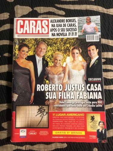 Caras Hebe Cauã Iran Elza Latino Fábio Assunção Maitê Galis (Usado)