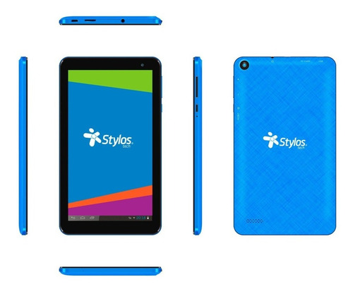 Tablet Stylos Taris Quad Core 16gb 1gb Ram 7 Azul Stta116a