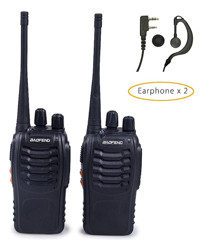 Radios Bidireccionales Baofeng Bf-888s (paquete De 2)