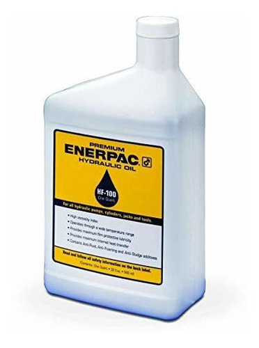 Lubricante Para Herramien Aceite Enerpac, Hidráulico, 1 Qt