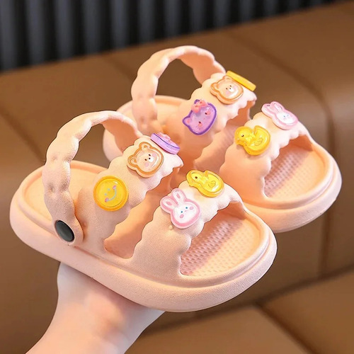 Sandalias De Princesa Con Dibujos Animados Para Niños, Zapat