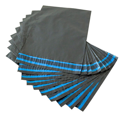 Envelope Correios Ecommerce Preto Sedex Econ 19x25cm 1000un