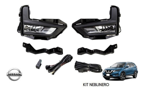 Kit Neblineros Para Nissan Xtrail 2017 - 2022 Bama Supplies 