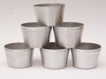 Forminha Para Muffins Alumínio Kit Com 12 Unid.