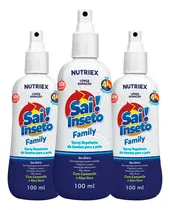Comprar Kit 3 Repelente Spray Sai Insetos Family Dengue 4h 100ml