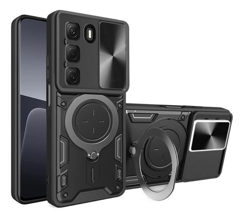 Funda Con Anillo Magnético Para Infinix Hot 50 Pro