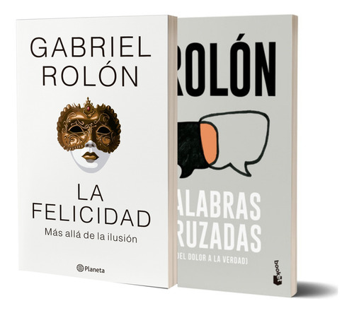 Pack La Felicidad + Palabras Cruzadas Booket - Gabriel Rolón
