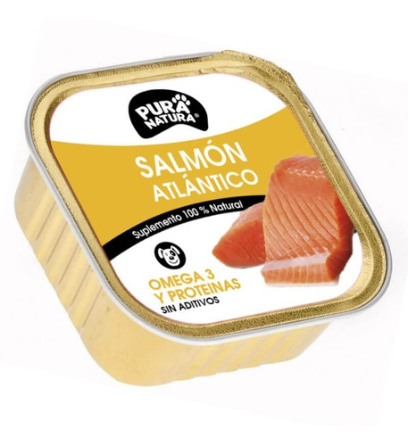 Salmón Atlántico Para Perros - Pack X12 - Pura Natura