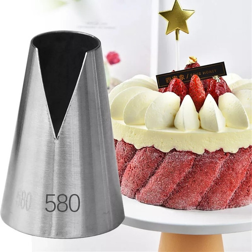 Boquilla Reposteria 580 Acero Inoxidable