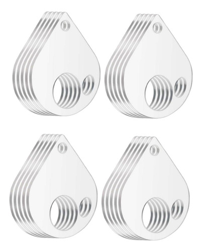 3 X 20x Gotas De Hilo Transparente Para Bobinas De Hilo