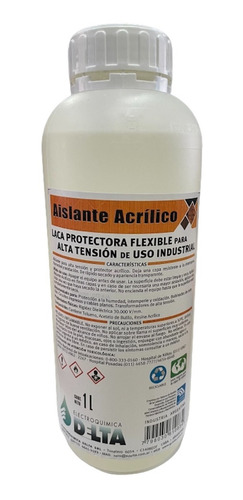 Aislante Acrilico Delta 1000cc Laca Protectora Flexible