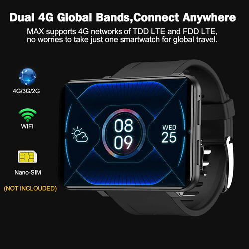 Kospet Max Gps - Reloj Inteligente Android Con 4g Lte