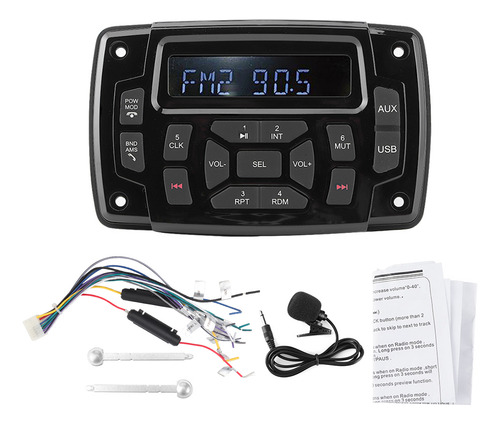 Radio Barco, Reproductor Mp3, 12 V, Receptor Estéreo Fm Am I